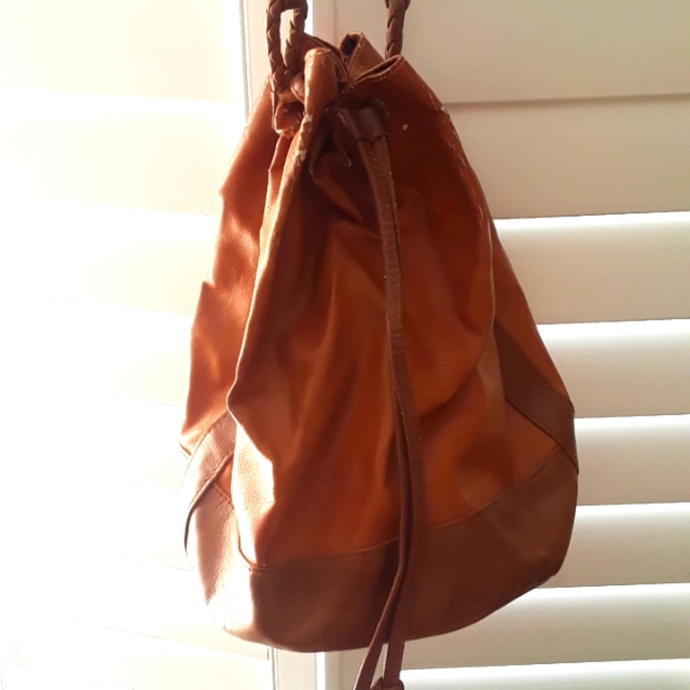 💕Y2K CUTE💕H&M Boho tan bag